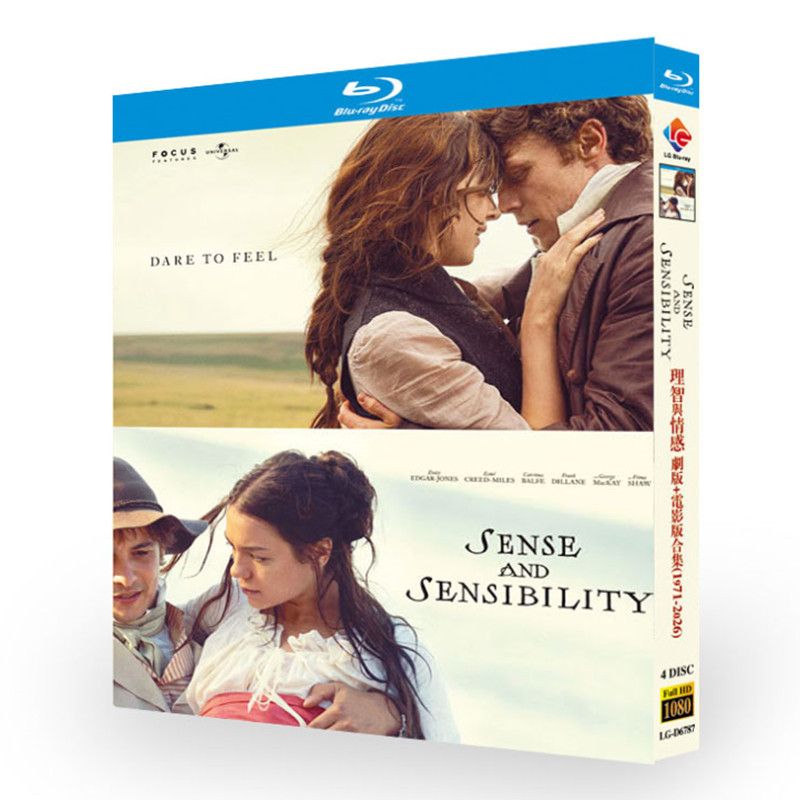 映画「センス・アンド・センシビリティ」 ブルーレイ日本語字幕[Blu-ray-BOX] 4-DISC デイジー・エドガー＝ジョーンズ エスメ・クリード＝マイルズ