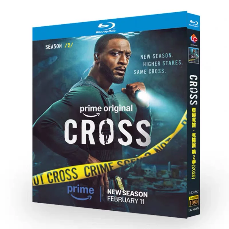 海外ドラマ「アレックス･クロス ～狙われた刑事～ シーズン2」 日本語字幕ブルーレイ[Blu-ray-BOX] 2-DISC アルディス・ホッジ イザイア・ムスタファ