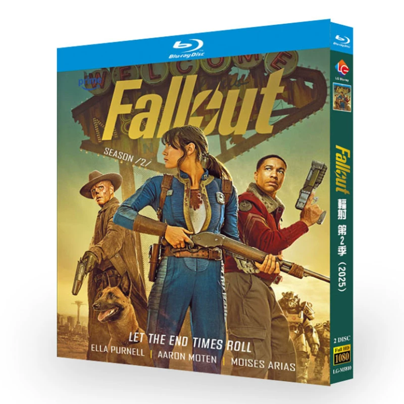 海外ドラマ「フォールアウト シーズン2」 日本語字幕ブルーレイ[Blu-ray-BOX] 2-DISC エラ・パーネル アーロン・モートン