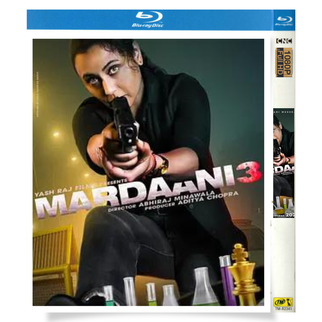 映画「Mardaani 3」 1-DISC ラーニー・ムケルジー ジャンキー・ボディワラ