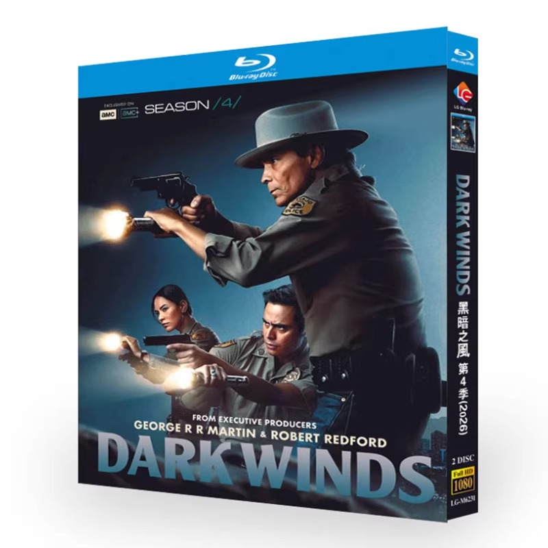 海外ドラマ「Dark Winds Season 4 (2026)」 ブルーレイ[Blu-ray-BOX] 2-DISC ザーン・マクラーノン カイオワ・ゴードン