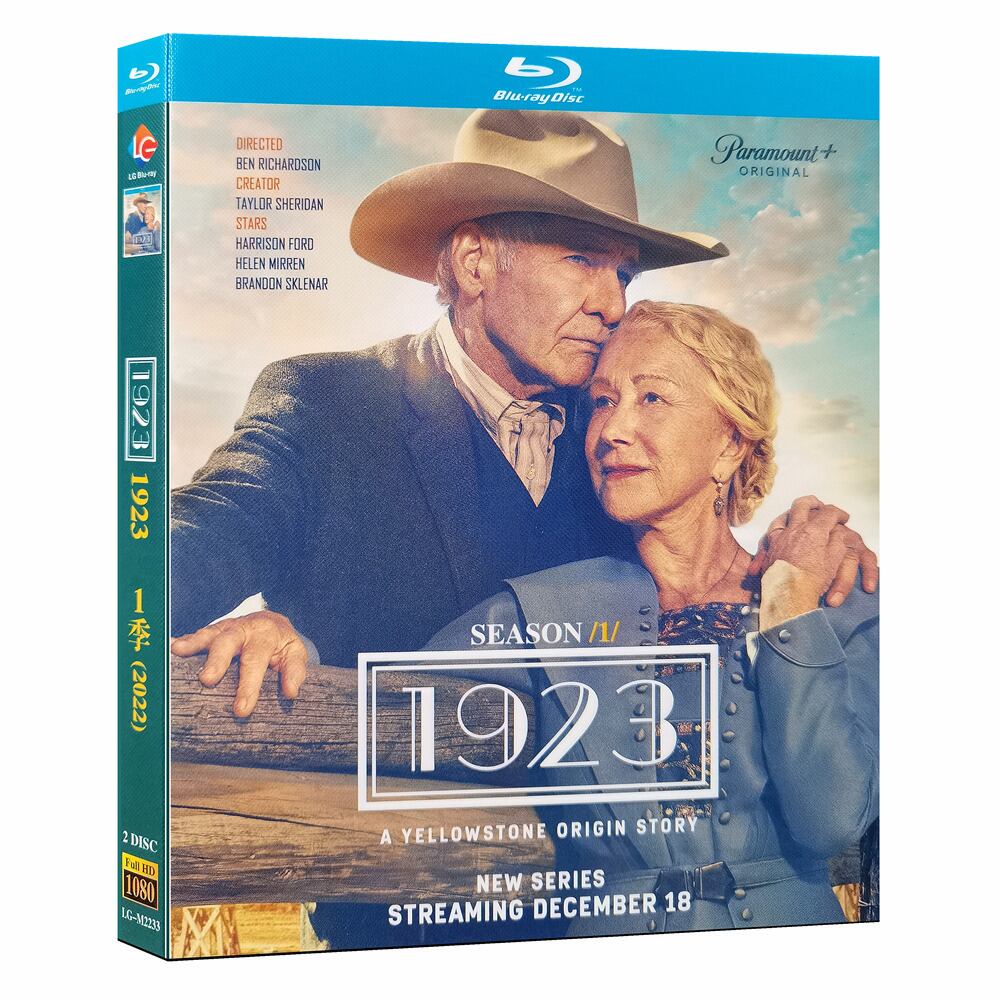 海外ドラマ『1923』ブルーレイ2-discblu-ray-box高画質海外盤正規品