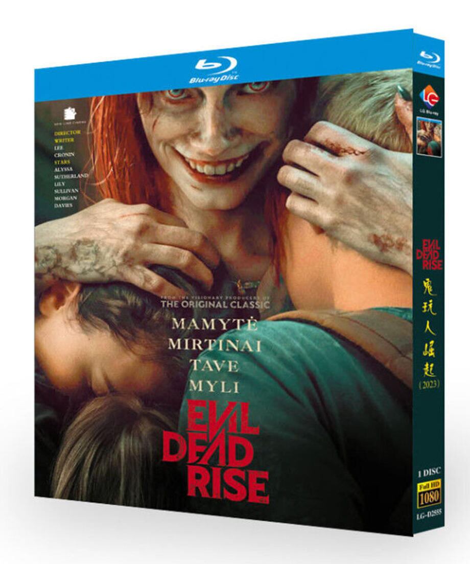 海外映画「死霊のはらわた」blu-ray-ブルーレイシリーズ最新作『evil-dead-rise』lg-d2555　1-disc　高画質中国盤