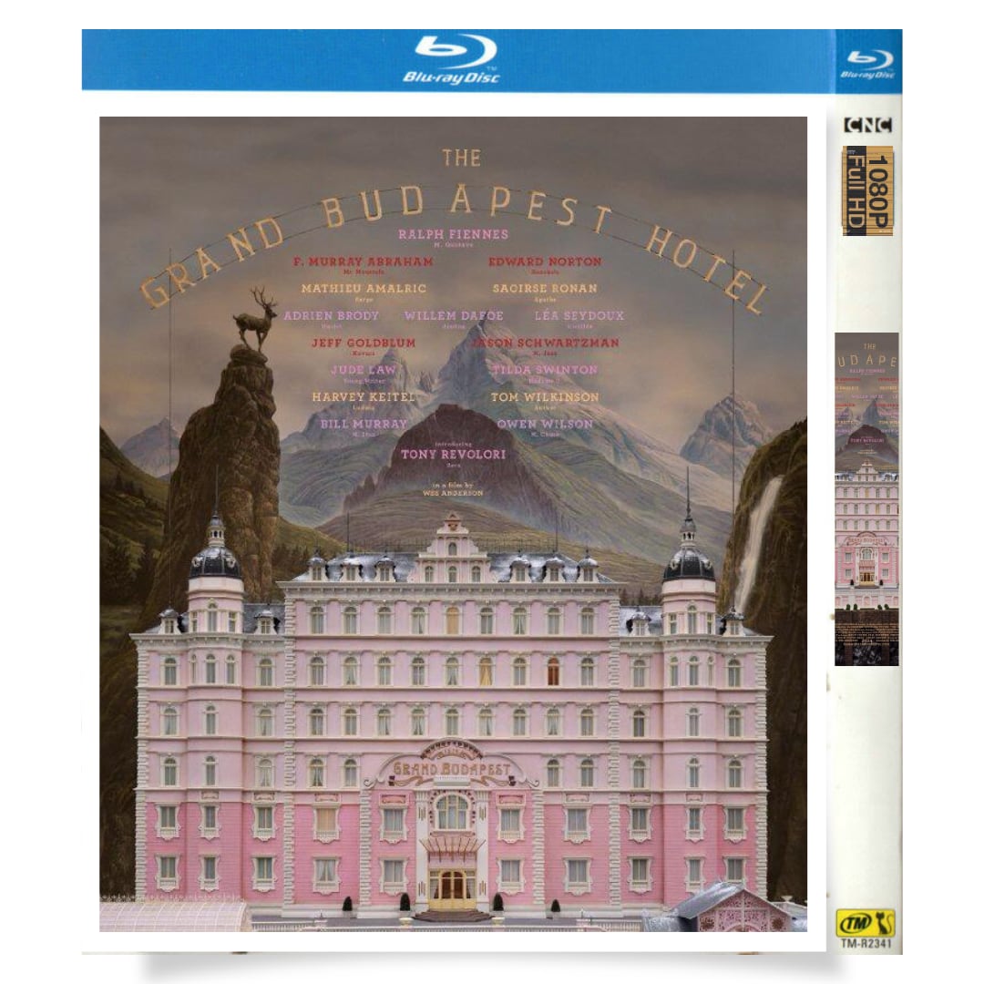 日本語字幕「グランド・ブダペスト・ホテル」ブルーレイ1-DISC[Blu-ray-BOX]高画質正規品