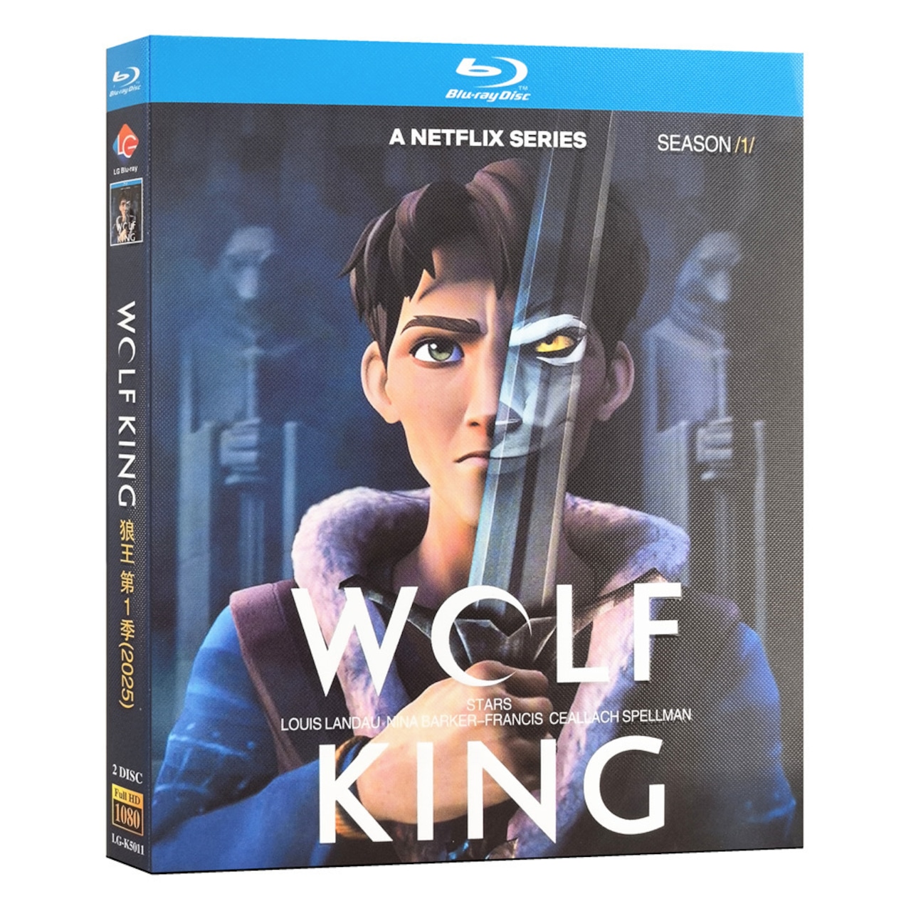 日本語吹替あり ウルフ・キング Blu-ray BOX 高画質 海外正規品アニメ