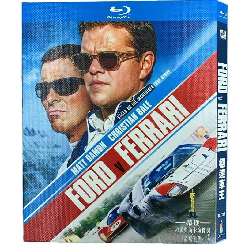 日本語字幕『フォードvsフェラーリ』ブルーレイ1-DISC[Blu-ray-BOX]高画質海外盤正規品