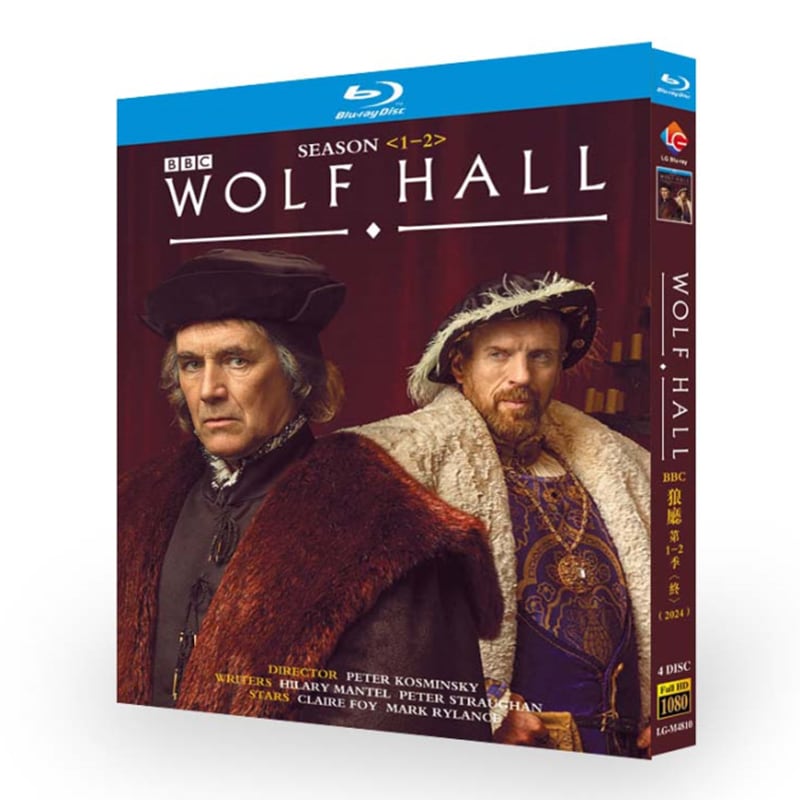 ドラマ『ウルフ・ホール』ブルーレイ4-DISC[Blu-ray-BOX]高画質海外盤正規品