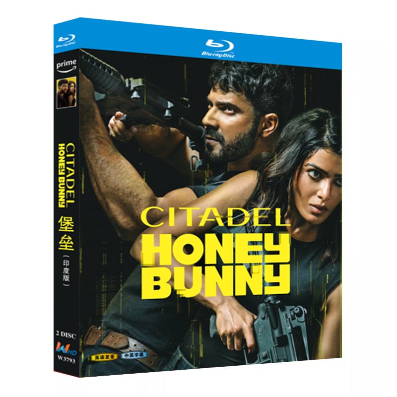 インドドラマ日本語字幕『シタデル ハニー バニー』ブルーレイ2-DISC[Blu-ray-BOX]高画質海外盤正規品