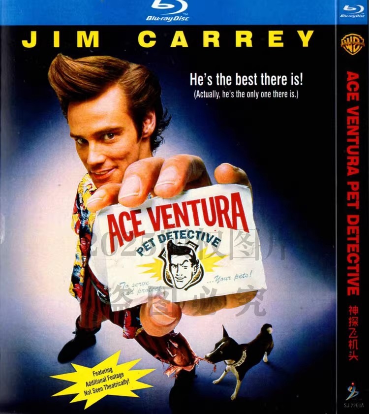 映画『エース・ベンチュラ』日本語字幕付きブルーレイ[Blu-ray-BOX]1-DISC