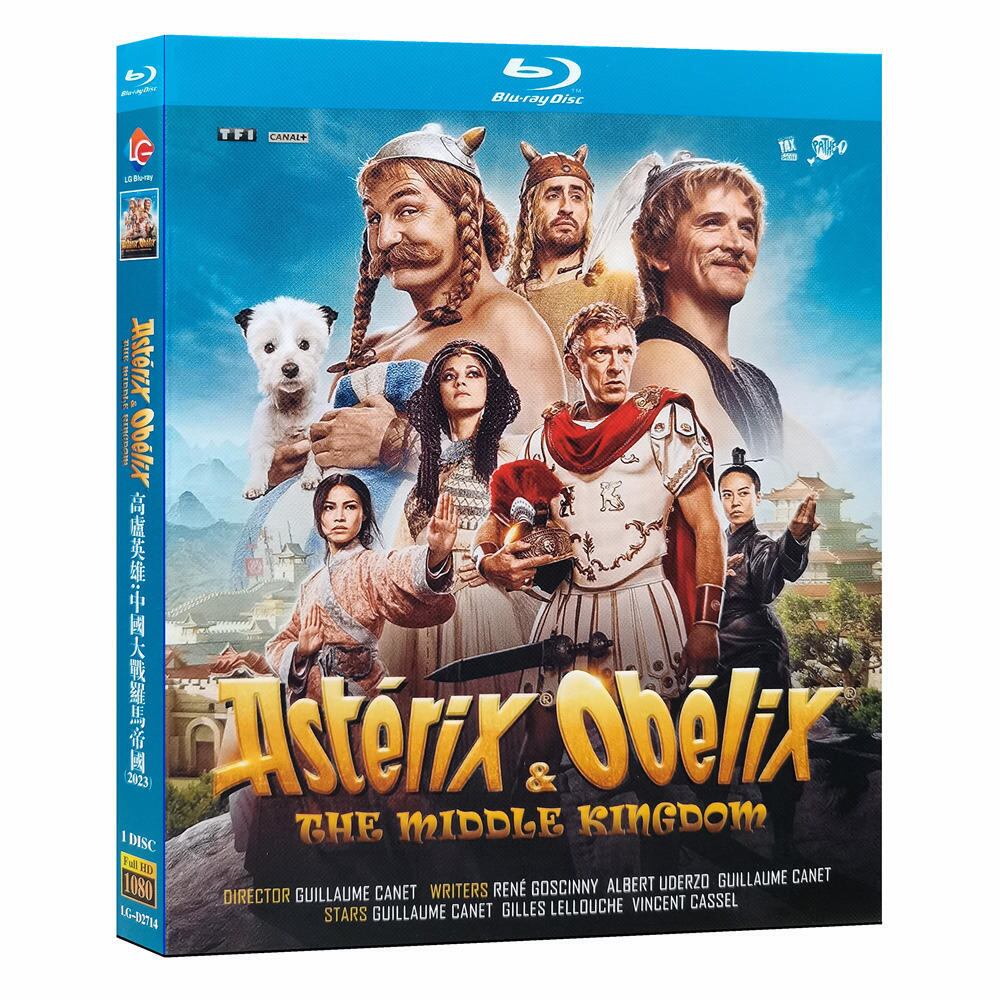日本語字幕『アステリックスとオベリックス 中世の王国』ブルーレイ1-DISC[Blu-ray-BOX]高画質海外盤正規品
