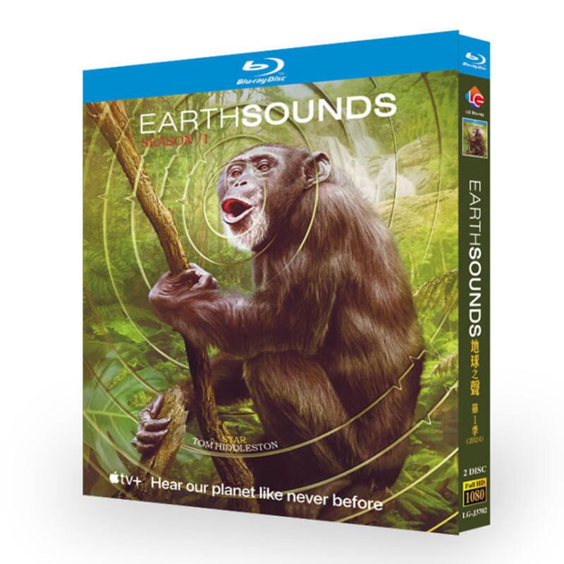 ドキュメンタリー日本語字幕 Earthsounds (2024)ブルーレイ2-DISC[Blu-ray-BOX]高画質海外盤正規品