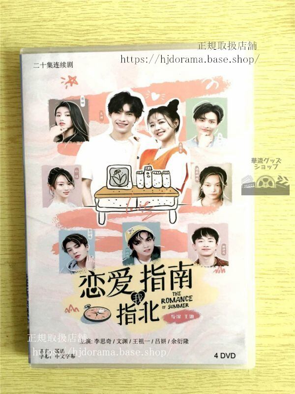中国ドラマDVD-BOX『恋愛指南我指北』DVD-BOX 李思奇 文渊 The Romance of Summer 全話 華流ドラマ