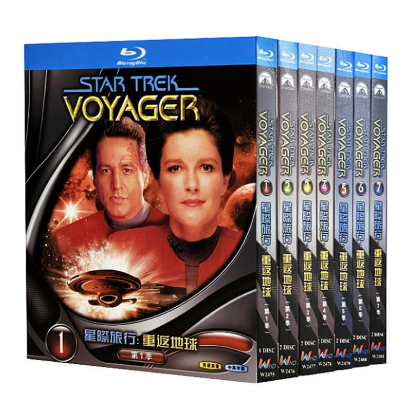 日本語字幕『スタートレック:ヴォイジャー』シリーズ3-4　ブルーレイ4-DISC[Blu-ray-BOX]高画質海外盤正規品