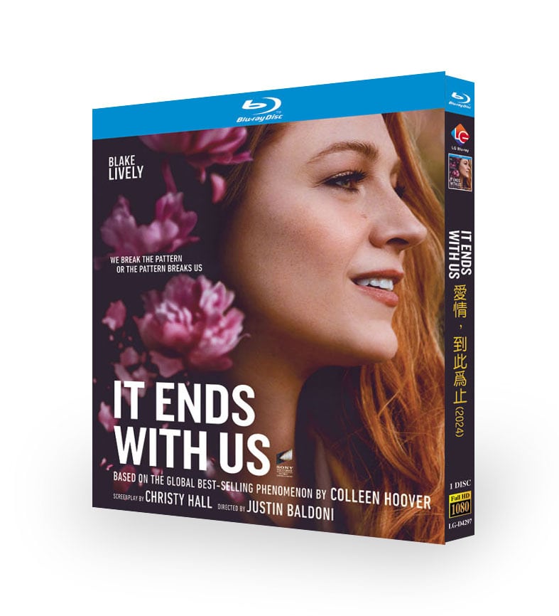映画『ふたりで終わらせる／IT ENDS WITH US』ブルーレイ1-DISC[Blu-ray-BOX]高画質海外盤正規品