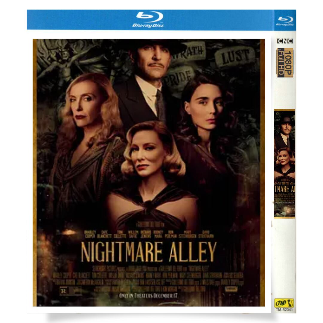 日本語字幕『ナイトメア・アリー』ブルーレイ1-DISC[Blu-ray-BOX]高画質正規品