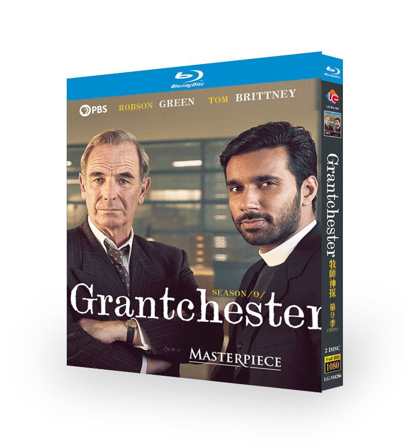 『Grantchester Season 9 (2024)』 ブルーレイ2-DISC[Blu-ray-BOX]高画質海外盤正規品