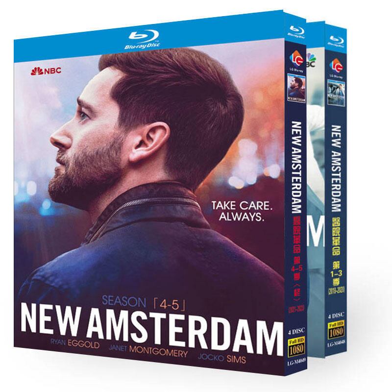 『ニュー・アムステルダム 医師たちのカルテ』シリーズ4-5　ブルーレイ4-DISC[Blu-ray-BOX]高画質海外盤正規品