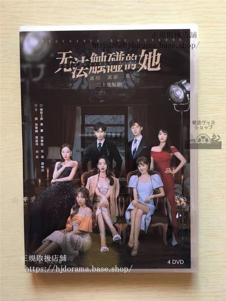 中国ドラマ 『無法触石並的他』DVD-BOX She is Untouchable 全話 中国盤 未使用