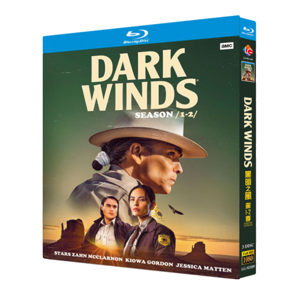 『Dark Winds Season 1-2 (2023)』ブルーレイ3-DISC[Blu-ray-BOX]高画質正規品