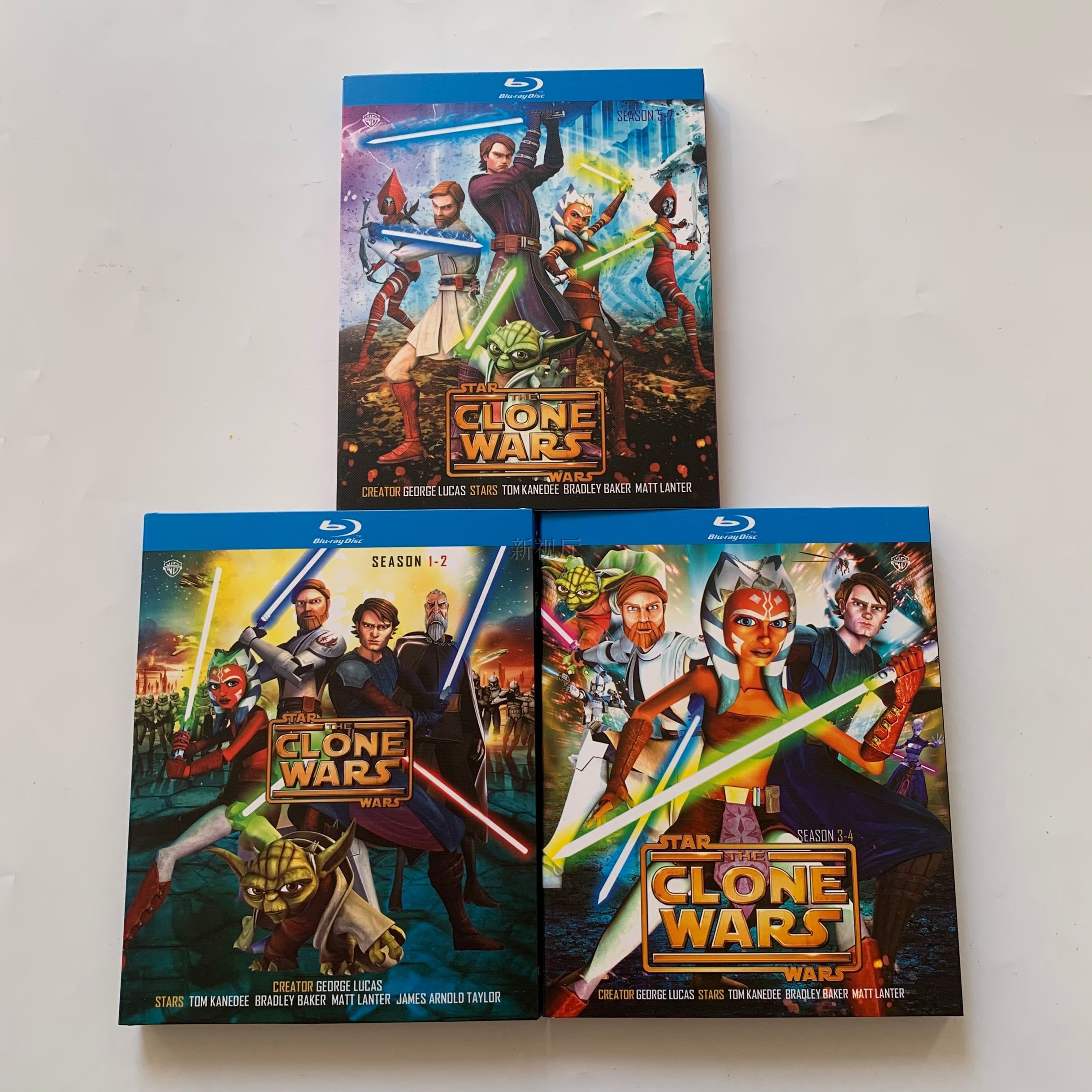 海外ドラマ『スター・ウォーズ/クローン・ウォーズ』シリーズ5-7ブルーレイ4-DISC[Blu-ray-BOX] Star Wars: The Clone Wars