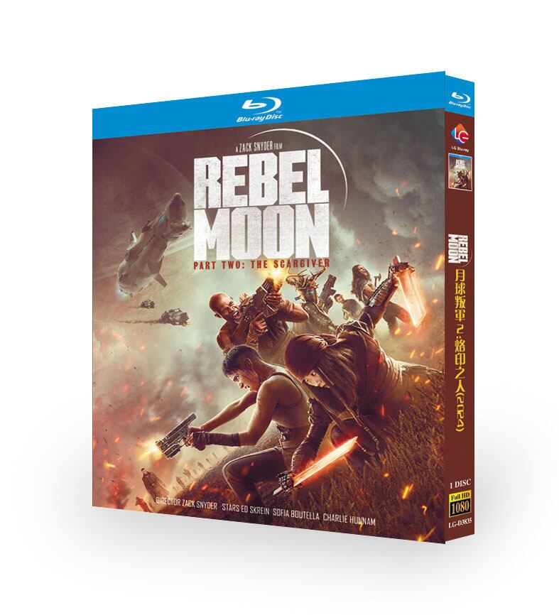 日本語字幕「REBEL MOON パート2 傷跡を刻む者 」ブルーレイ1-DISC[Blu-ray-BOX]高画質海外盤正規品