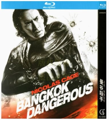 日本語字幕映画『バンコック・デンジャラス』ブルーレイ1-discblu-ray-box高画質海外盤正規品