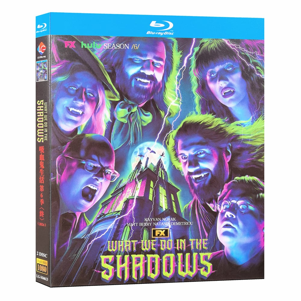 海外ドラマ『What We Do in the Shadows Season 6』ブルーレイ2-DISC[Blu-ray-BOX]高画質海外盤正規品