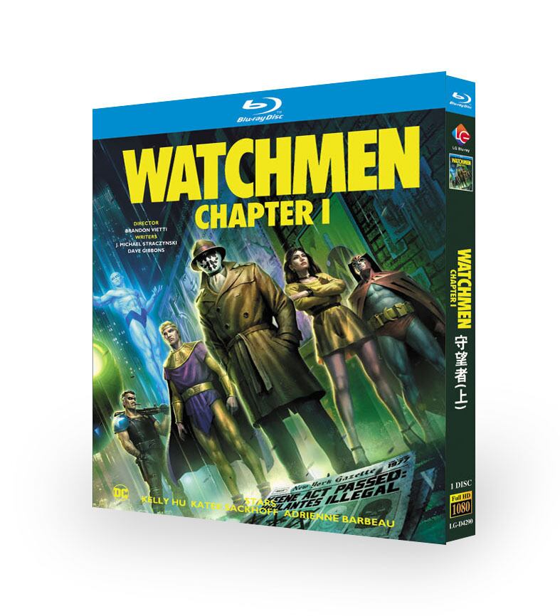 アニメ『Watchmen: Chapters I』ブルーレイ1-DISC[Blu-ray-BOX]高画質海外盤正規品