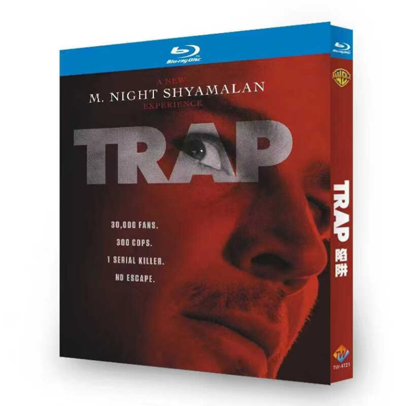 映画『トラップ（2024） 』ブルーレイ1-DISC[Blu-ray-BOX]高画質海外盤正規品