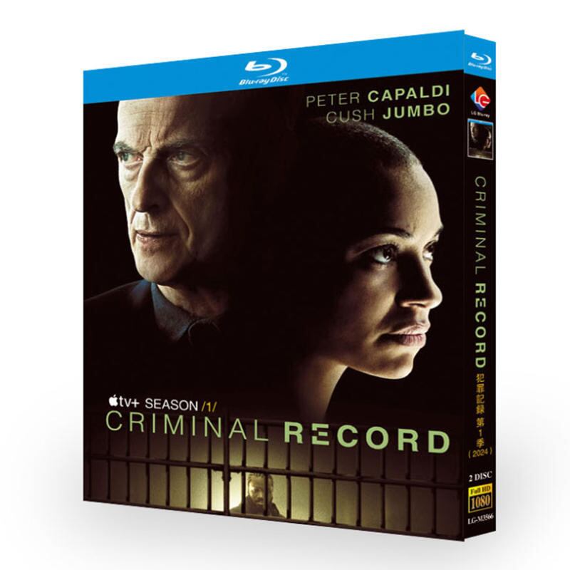 ドラマ日本語字幕　クリミナル・レコード　ブルーレイ2-DISC[Blu-ray-BOX]高画質海外盤正規品