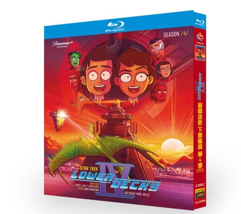 映画　スター・トレック:ローワー・デッキ シーズン4 ブルーレイ2-DISC[Blu-ray-BOX]高画質正規品