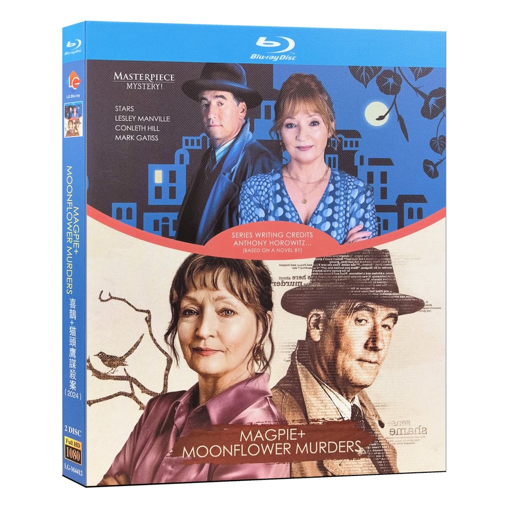 海外ドラマ『 Moonflower Murders (2024)』ブルーレイ2-DISC[Blu-ray-BOX]高画質海外盤正規品