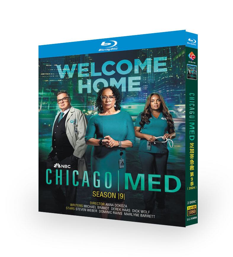 『 Chicago Med Season 9 (2024)』ブルーレイ2-DISC[Blu-ray-BOX]高画質海外盤正規品