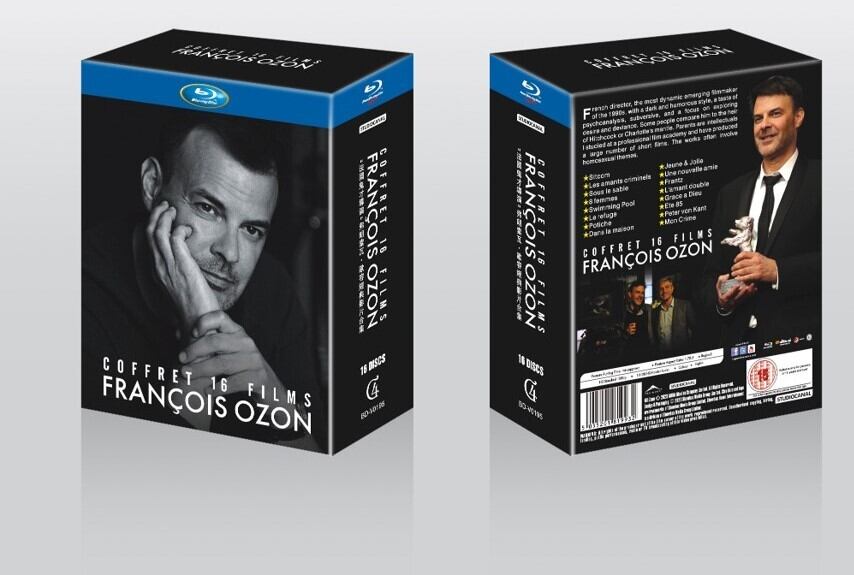 「フランスの天才監督」フランソワ オゾンの名作映画集（16枚組）ブルーレイディスク 海外盤