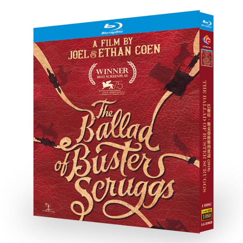 日本語字幕洋画『バスターのバラード』 The Ballad of Buster Scruggs (2018)ブルーレイ 1-DISC[Blu-ray]高画質正規品