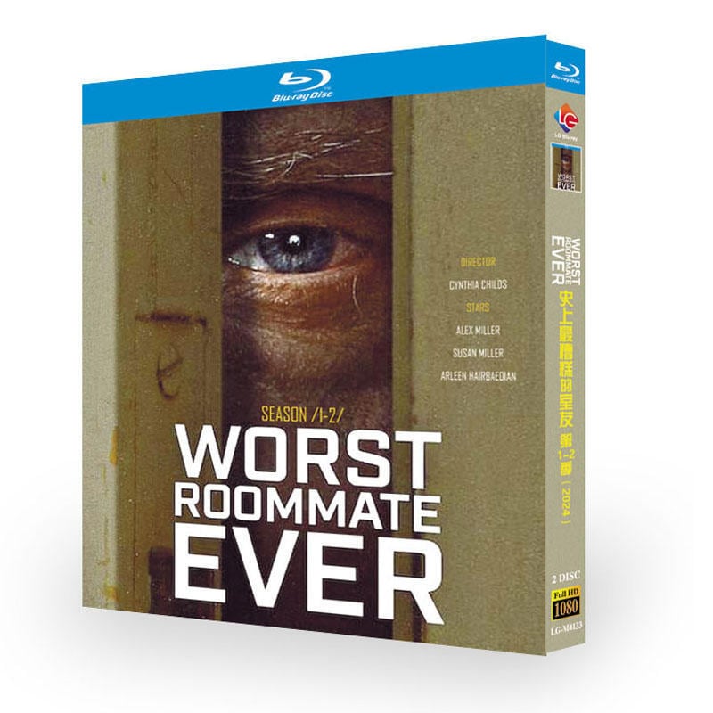 日本語字幕『史上最悪のルームメイトシリーズ1-2 』ブルーレイ2-DISC[Blu-ray-BOX]高画質海外盤正規品