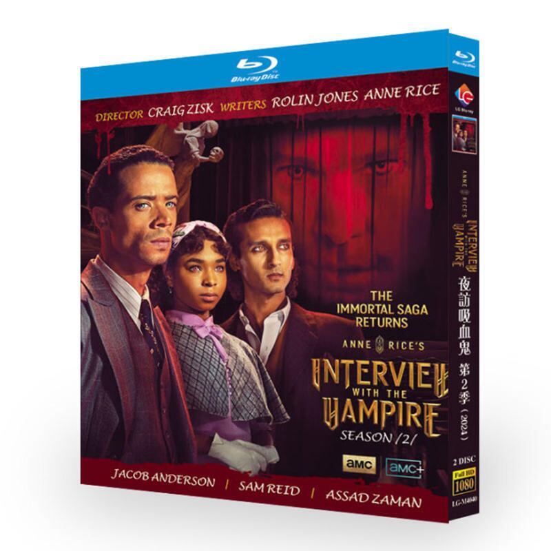 『インタビュー・ウィズ・ヴァンパイア』シリーズ2ブルーレイ2-DISC[Blu-ray-BOX]高画質海外盤正規品