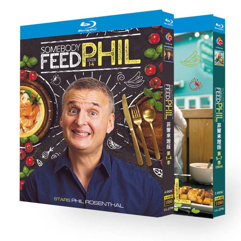 日本語字幕　Somebody Feed Phil Season 1-4 　ブルーレイ4-DISC[Blu-ray-BOX]高画質海外盤正規品