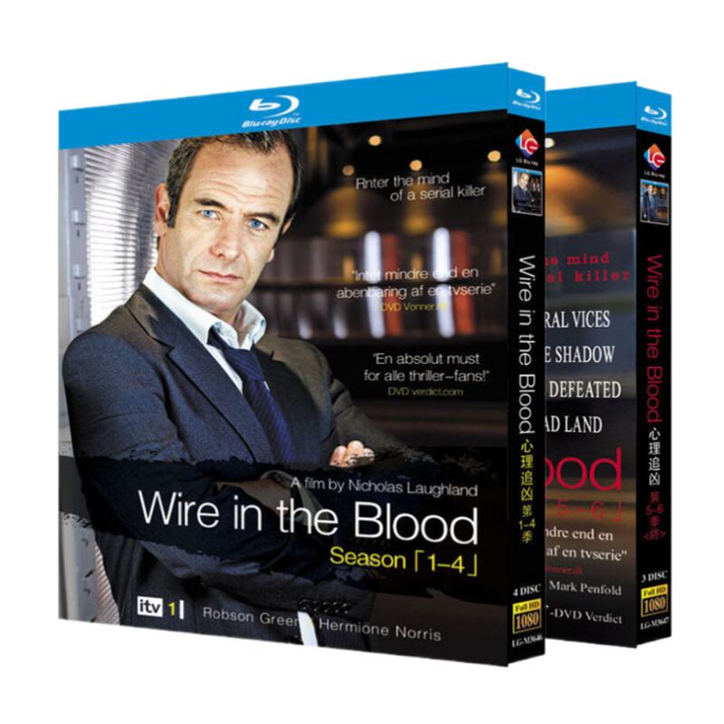 『ワイヤー・イン・ザ・ブラッド』シリーズ5-6　ブルーレイ4-DISC[Blu-ray-BOX]高画質海外盤正規品