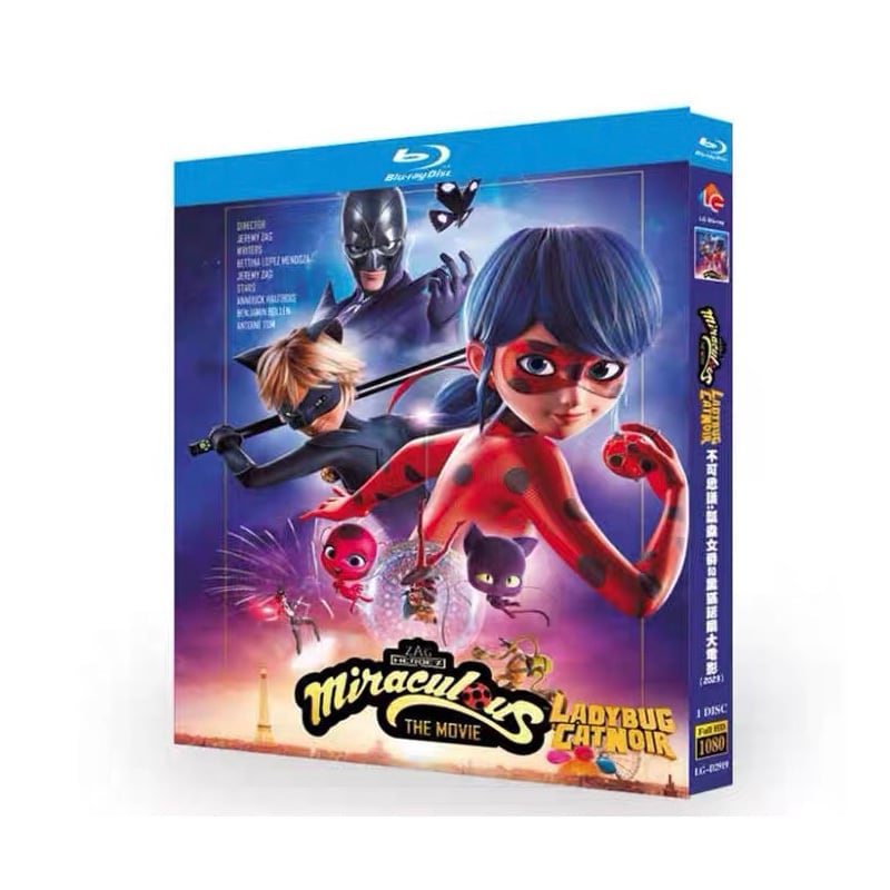 日本語字幕＆吹替 『ミラキュラス レディバグ&シャノワール_ ザ・ムービー』2023　ブルーレイ 1-DISC[Blu-ray]高画質正規品