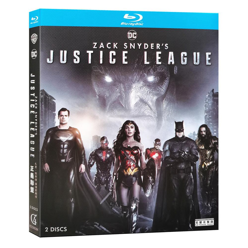 日本語字幕『ザック・スナイダーカット』ブルーレイ1-DISC[Blu-ray-BOX]高画質海外盤正規品