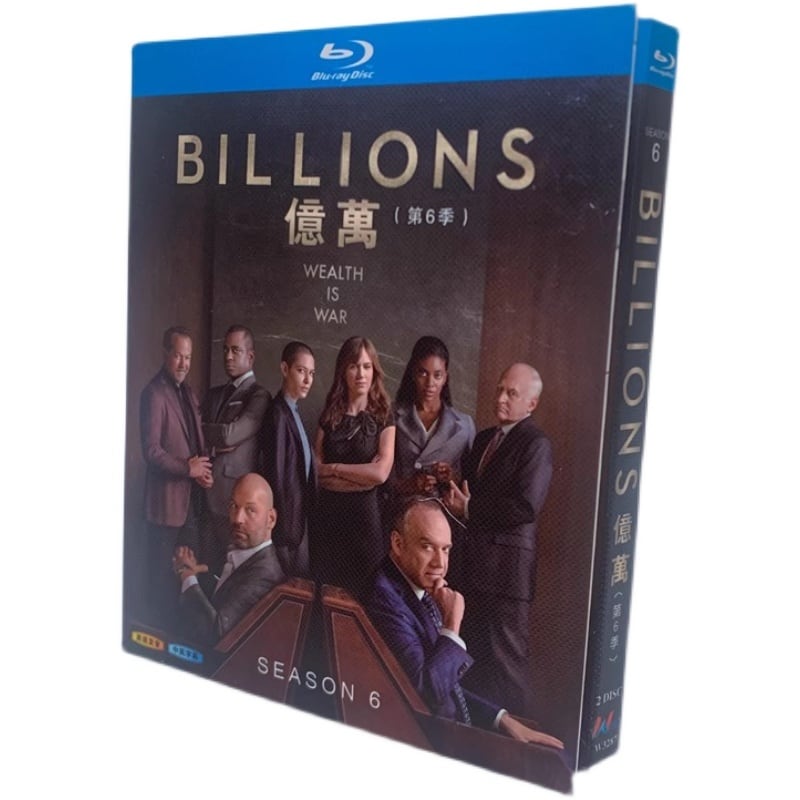 映画　ビリオンズ シーズン6　ブルーレイ2-DISC[Blu-ray-BOX]高画質正規品