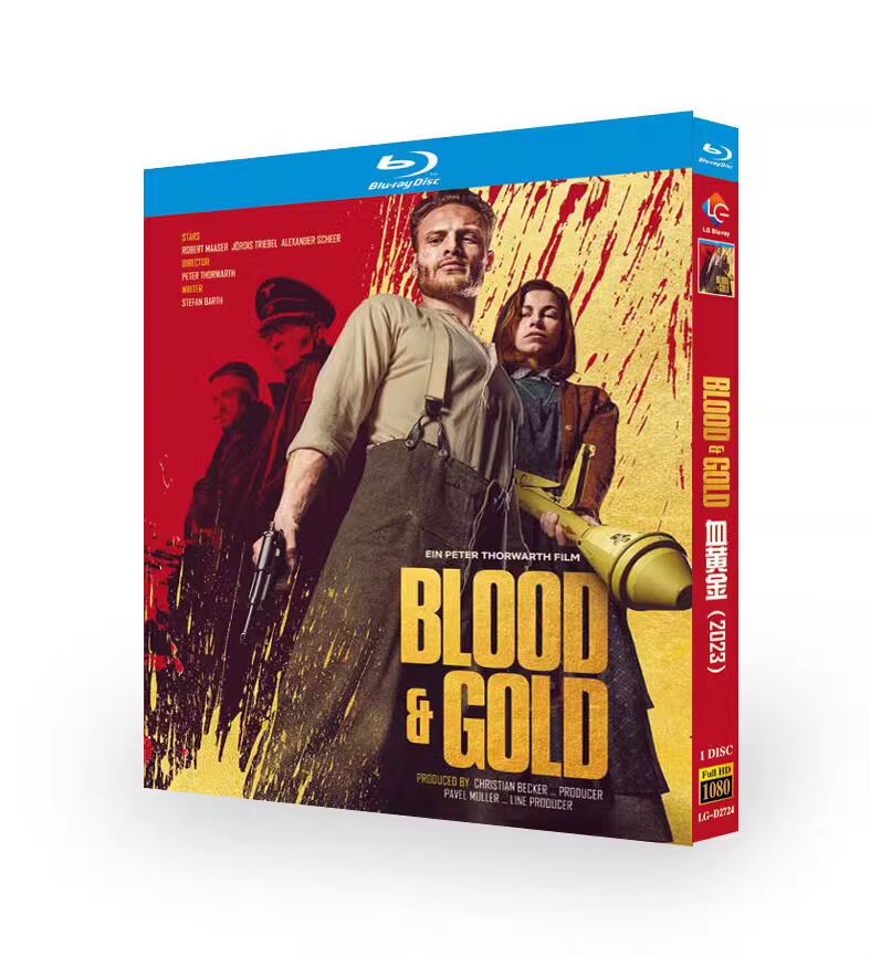 洋画　日本語字幕　ブラッド・アンド・ゴールド 黄金の血戦場　ブルーレイ高画質Blood and Gold　1-DISC
