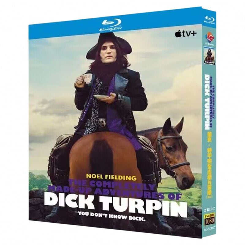 日本語字幕『ディック・ターピンのデタラメ大冒険 2024』ブルーレイ2-DISC[Blu-ray-BOX]高画質海外盤正規品