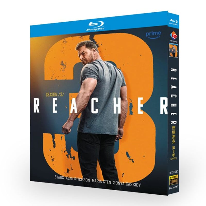 海外ドラマ日本語字幕【ジャック・リーチャー　シーズン3】 Reacher Season 3ブルーレイ２-DISC[Blu-ray-BOX]