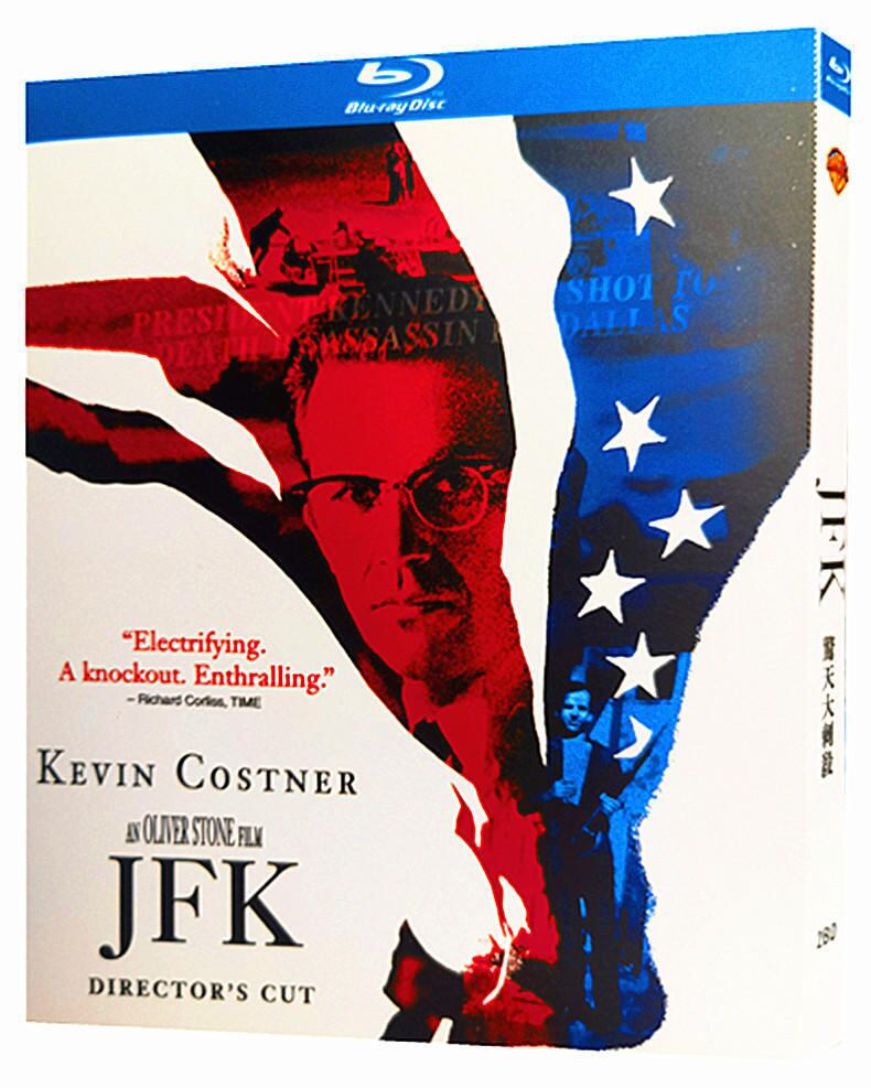 日本語字幕『JFK』ブルーレイ1-DISC[Blu-ray-BOX]高画質海外盤正規品