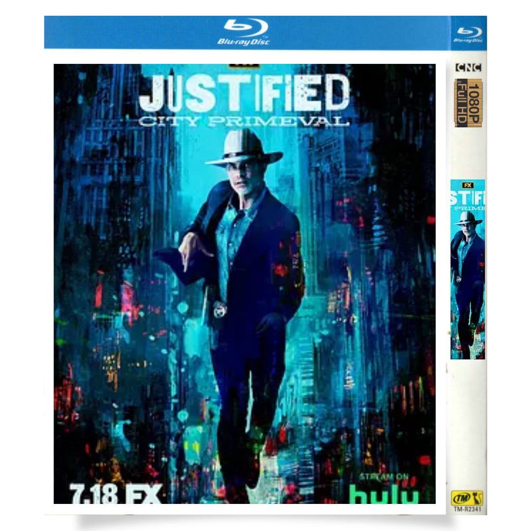 日本語字幕　Justified: City Primeval (2023)　ブルーレイ1-DISC[Blu-ray-BOX]高画質正規品
