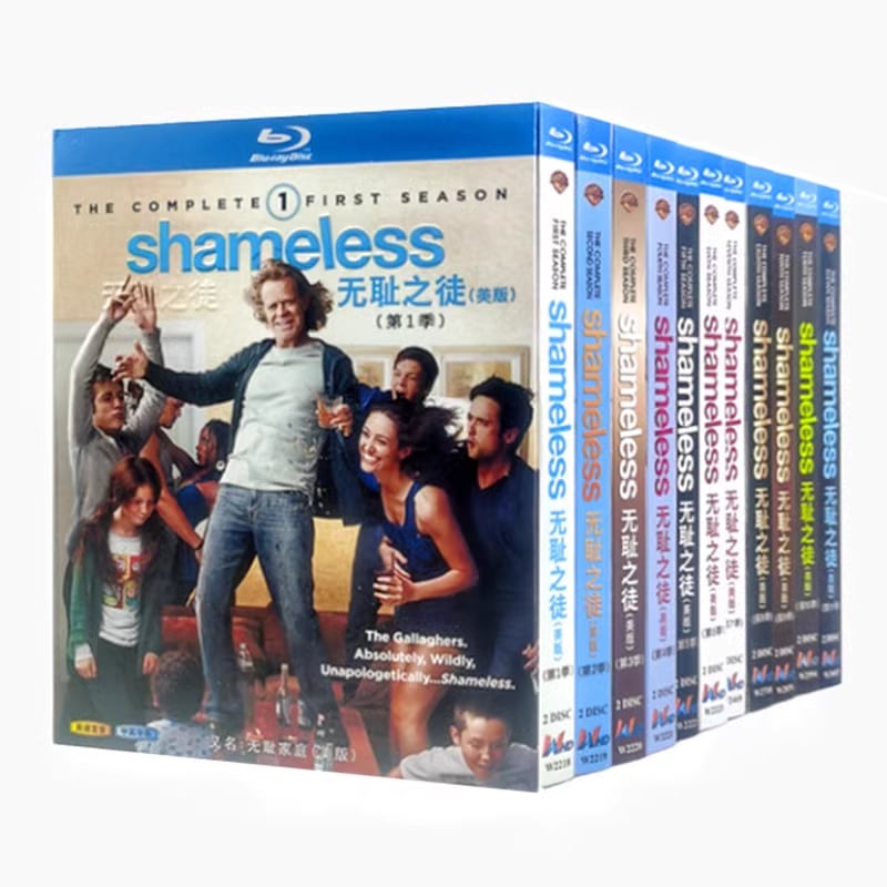 ドラマ『 シェイムレス 俺たちに恥はない』シリーズ10　ブルーレイ2-DISC[Blu-ray-BOX]高画質海外盤正規品