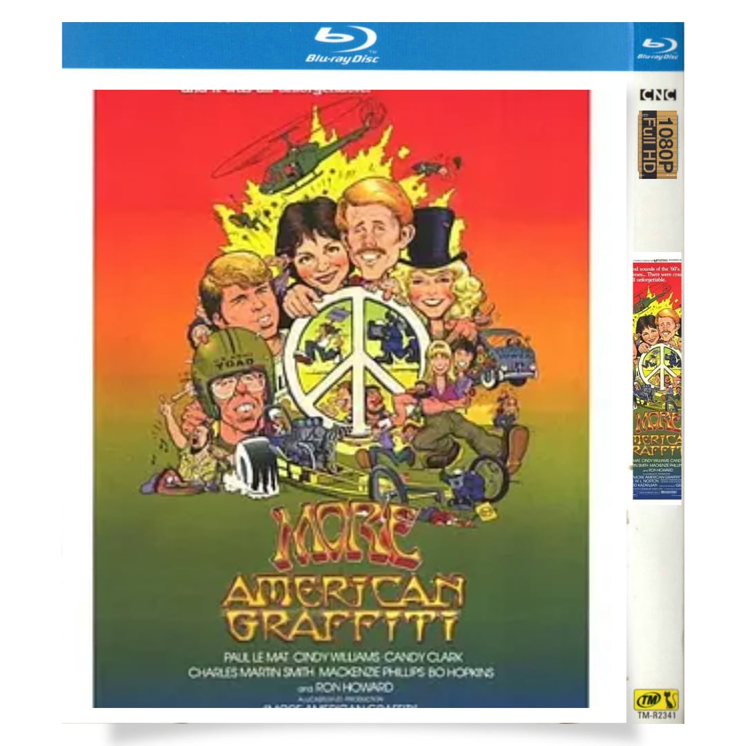 日本語字幕『More American Graffiti (1979)』ブルーレイ1-DISC[Blu-ray-BOX]高画質正規品