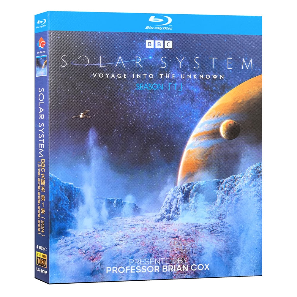 ドキュメンタリー『 solar system Season 1 (2024)』ブルーレイ4-DISC[Blu-ray-BOX]高画質海外盤正規品